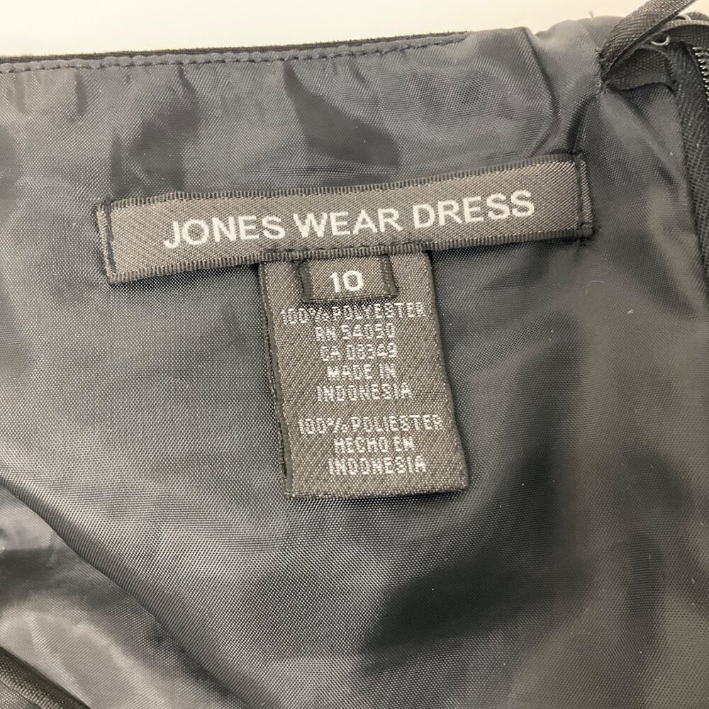 Jones Wear Black Halter Backless Knee Length Womens Size 10 Dress LBD Formal - Picture 13 of 14